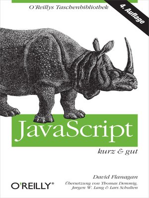 cover image of JavaScript kurz & gut